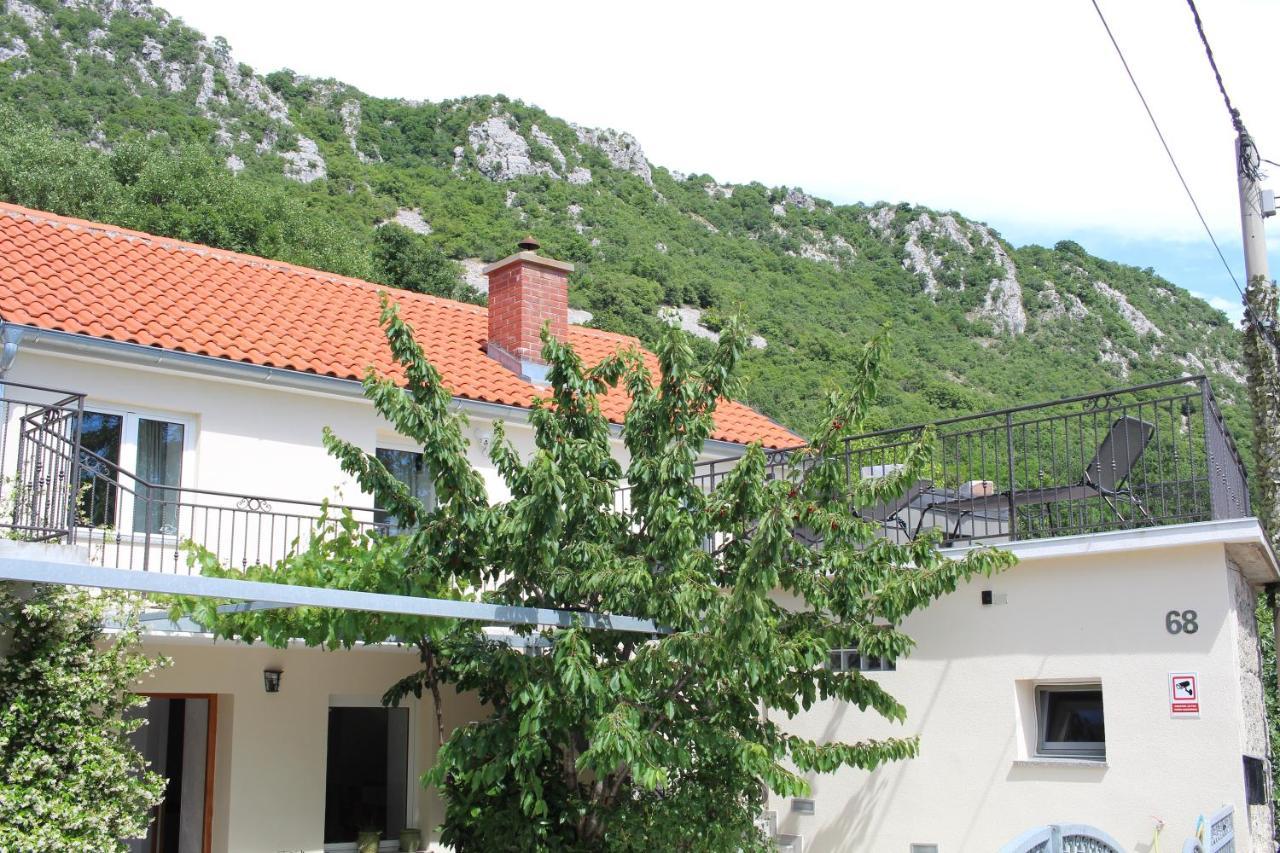 Villa Nona Tamara With Astonishing Sea & Mountains View บริบีร์ ภายนอก รูปภาพ